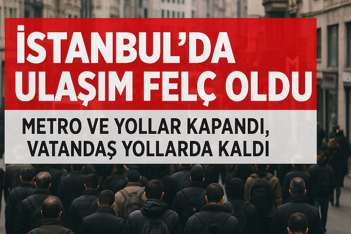 İstanbul’da sabahın erken saatlerinden itibaren hayat adeta durdu. Valiliğin aldığı