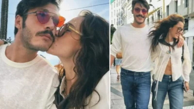 Geçtiğimiz yaz aşklarını kamuoyuyla paylaşan ünlü oyuncular Hafsanur Sancaktutan ve