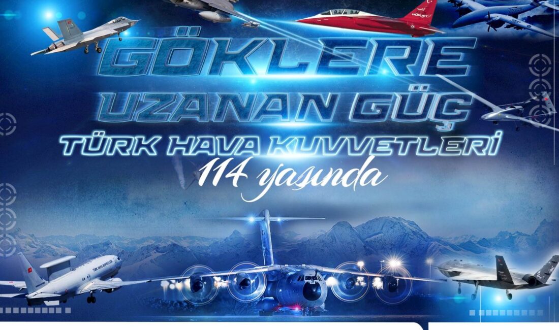 Türk Silahlı Kuvvetleri’nin gökyüzündeki vurucu gücü olan Hava Kuvvetleri Komutanlığı,