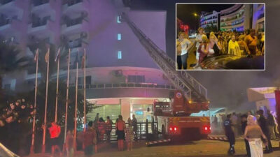 Antalya’nın gözde turizm merkezi Alanya, bugün öğle saatlerinde 5 yıldızlı