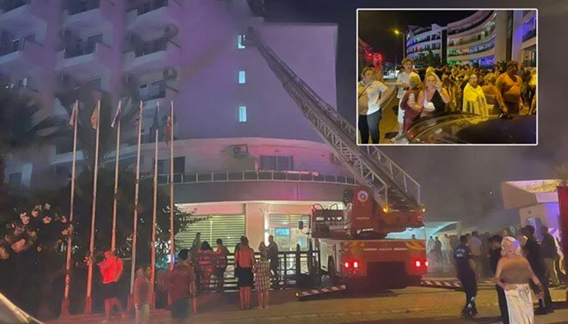 Antalya’nın gözde turizm merkezi Alanya, bugün öğle saatlerinde 5 yıldızlı