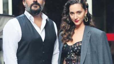 Oyuncu Melisa Berberoğlu ile meslektaşı ve eski sevgilisi Celil Nalçakan