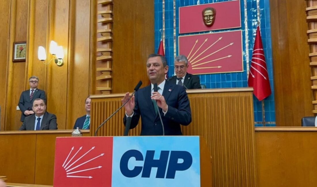 Ankara – Cumhuriyet Halk Partisi (CHP) Genel Başkanı Özgür Özel,