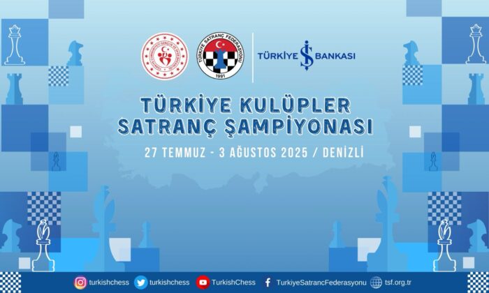 Denizli, Türkiye – Türkiye’deki satranç kulüpleri, şampiyonluk için mücadele etmeye