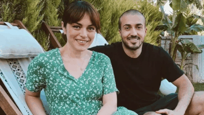 Ünlü oyuncu Ezgi Mola ile iş insanı Mustafa Aksakallı, geçtiğimiz