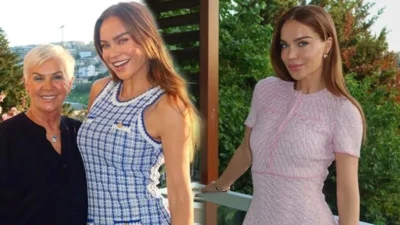 Eski manken ve pilates eğitmeni Ebru Şallı, sosyal medya hesabından