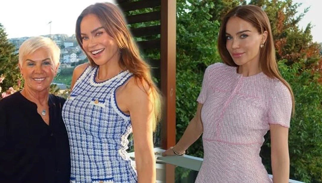 Eski manken ve pilates eğitmeni Ebru Şallı, sosyal medya hesabından
