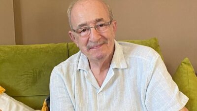 Begen Medyadan Seher Ulutaş, usta oyuncu Emin Olcay ile evinde