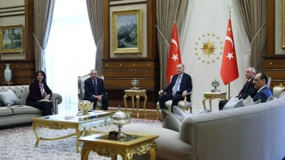 Halkların Eşitlik ve Demokrasi Partisi (DEM Parti) İmralı Heyeti, bugün