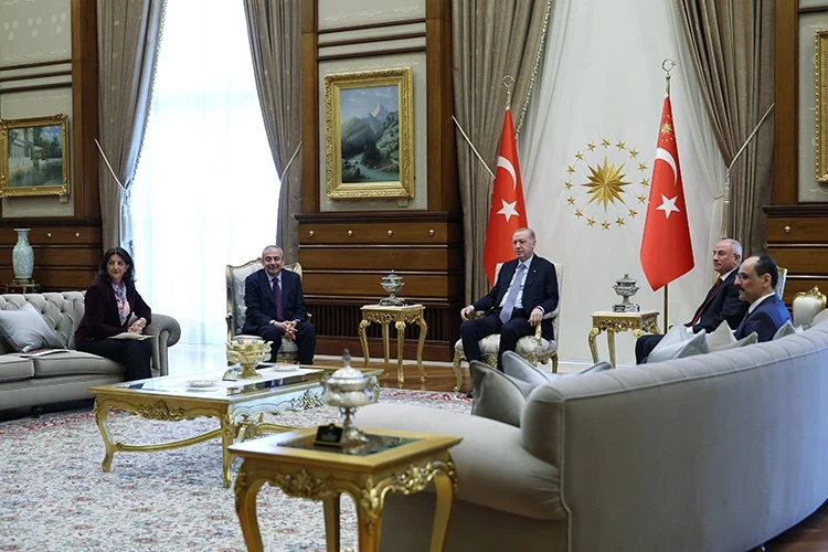 Halkların Eşitlik ve Demokrasi Partisi (DEM Parti) İmralı Heyeti, bugün