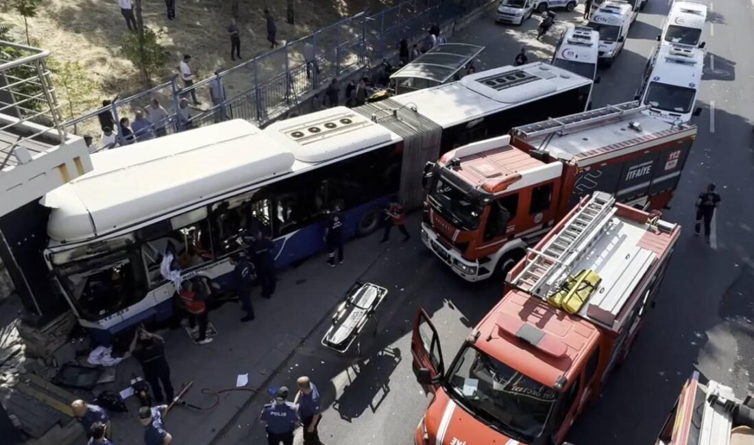Ankara’nın Keçiören ilçesi bugün üzücü bir trafik kazasına sahne oldu.