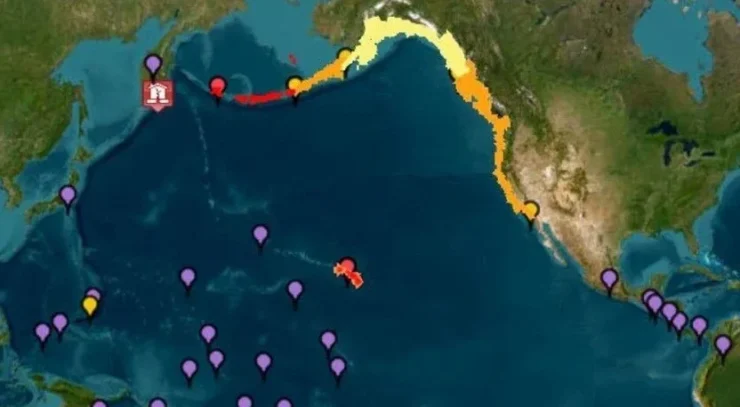 30 Temmuz 2025 – Kamçatka, RusyaRusya’nın doğusunda, Kamçatka Yarımadası açıklarında