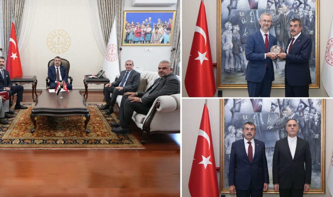 Millî Eğitim Bakanı Yusuf Tekin, Irak, İran ve Ukrayna’nın Ankara