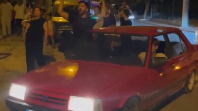 YAKINLARI VE VATANDAŞLAR ŞÜPHELİNİN EVİNİN ÖNÜNDE TOPLANDI Mersin’de Hira Aygar’ın