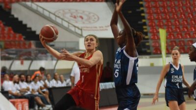 İlyas KAPLAN/KAYSERİ, – KADINLAR Basketbol Süper Ligi takımlarından Melikgazi Kayseri
