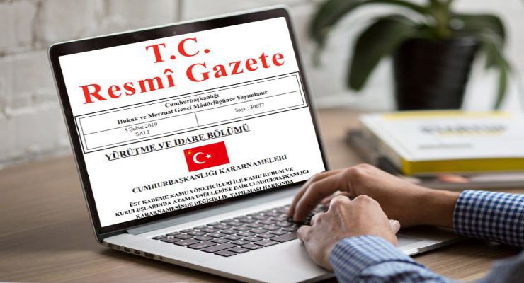 26 Eylül 2025 tarihli Resmi Gazete'de, sağlık, eğitim ve finans