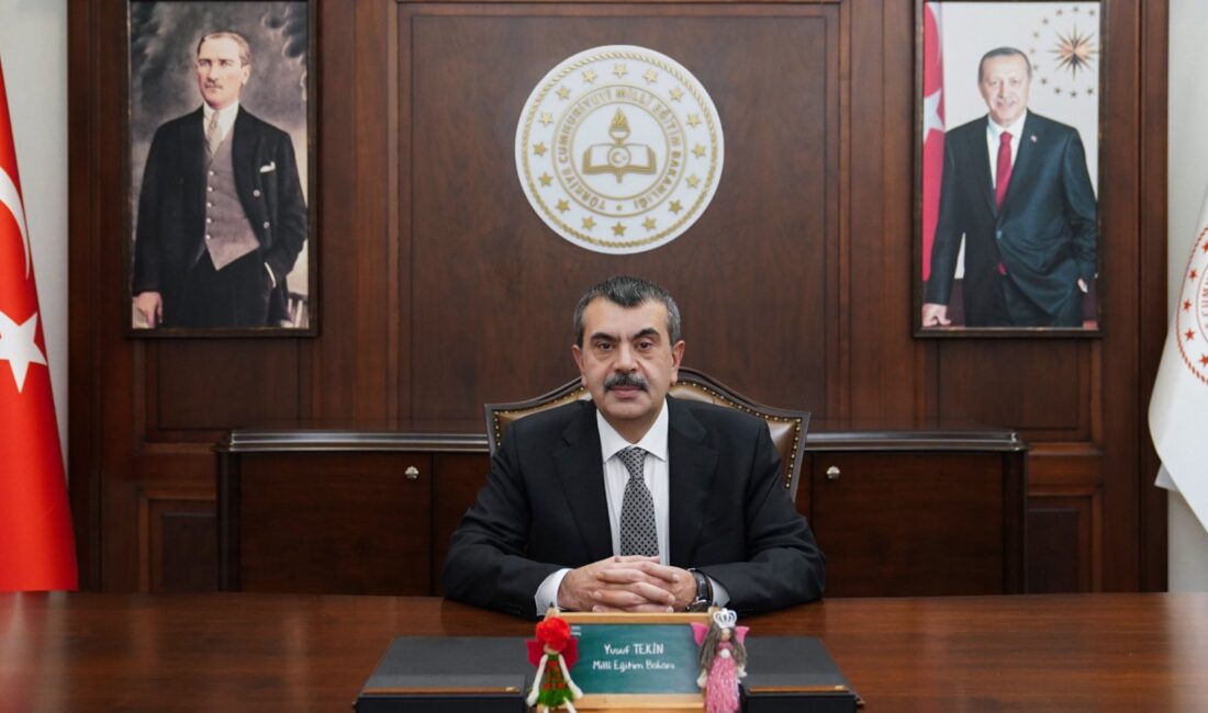 Millî Eğitim Bakanı Tekin, 2025-2026 eğitim öğretim yılının başlaması vesilesiyle