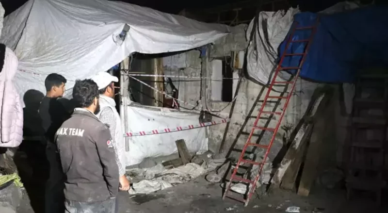   Erzurum’un merkez Palandöken ilçesinde bugün sabah saatlerinde bir toprak