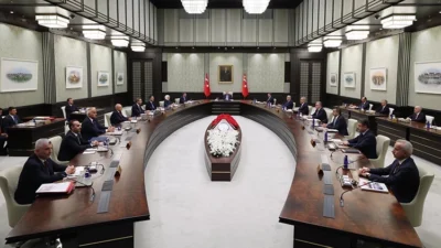 Cumhurbaşkanlığı Kabinesi, Cumhurbaşkanı Recep Tayyip Erdoğan başkanlığında toplandı. Bu kritik