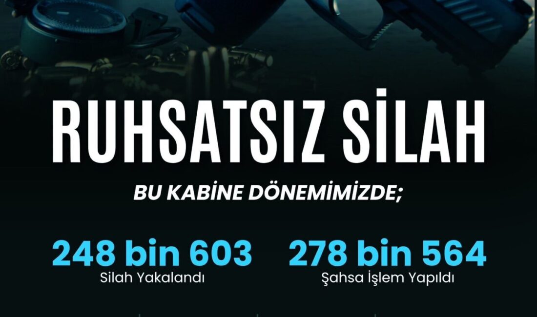Umutcan ÖREN/ANKARA, – İÇİŞLERİ Bakanı Ali Yerlikaya, son 1 haftada