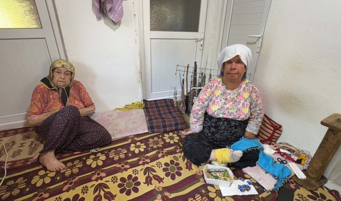 Cavit AKGÜN/MUĞLA, – MUĞLA’nın Milas ilçesinde Behiye Burnak (88), doğuştan