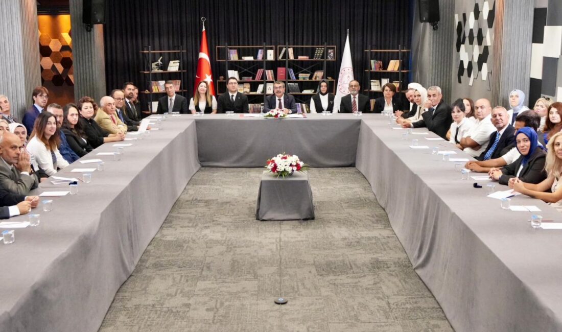 Millî Eğitim Bakanı Yusuf Tekin, 1-5 Eylül tarihleri arasında düzenlenen