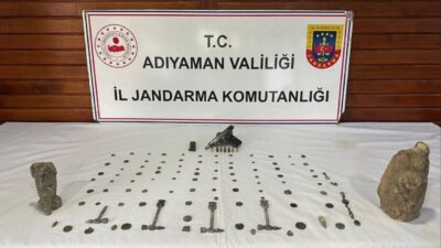 Mahir ALAN/ADIYAMAN, – ADIYAMAN’da jandarma tarafından düzenlenen operasyonda çok sayıda