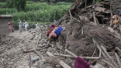 AFGANİSTAN, – AFGANİSTAN’ın doğusunda meydana gelen 6 büyüklüğündeki depremde yaşamını