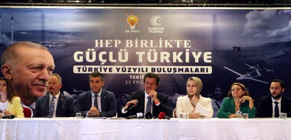Abdullah YALÇIN/TEKİRDAĞ, – AK Parti Genel Başkan Yardımcısı ve Ekonomi