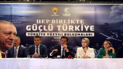 Abdullah YALÇIN/TEKİRDAĞ, – AK Parti Genel Başkan Yardımcısı ve Ekonomi