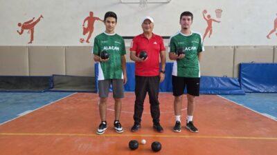 Gökhan İÇKİLLİ/SAMSUN, – SAMSUN Alaçam Bocce Takımı oyuncuları Umut Can