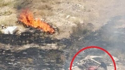 Furkan KAVUKLU/KAYSERİ, – KAYSERİ’de bir kadının, boş arazide salça kaynatırken