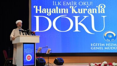 Aliekber METE/ANKARA, – DİYANET İşleri Başkanı Ali Erbaş, “Toplumumuzu aşırılıklardan,