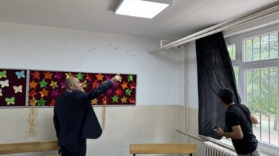 HASAR TESPİT ÇALIŞMASI BAŞLATILDI Ankara’nın Kalecik ilçesi merkezli 4.1 büyüklüğündeki