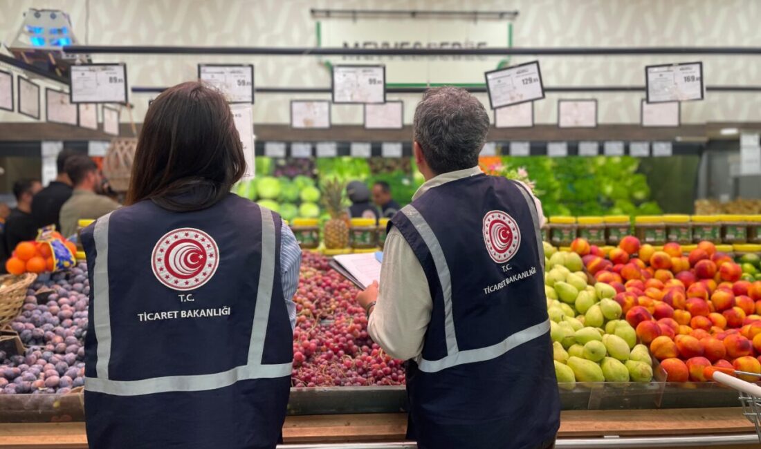 Kübra SONKAYA-Emirhan YÜZÜGÜLDÜ/ANKARA, – TİCARET Bakanlığı ekipleri, Ankara’daki marketlerde haksız