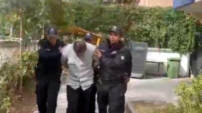 GÖZALTINA ALINDI Çankaya Emniyet Müdürlüğü ekipleri, ihbar üzerine olay yerine