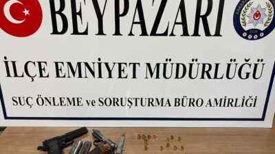 Muammer DAŞDELEN/ BEYPAZARI(Ankara), – ANKARA’nın Beypazarı ilçesinde şüphe üzerine durdurulan