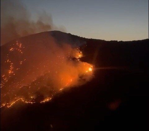 GECE GÖRÜŞLÜ 2 HELİKOPTER GÖREVLENDİRİLDİ Aydın’ın Söke ilçesinde makide çıkıp,