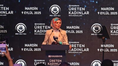 Selim KAYA/MARDİN, – AİLE ve Sosyal Hizmetler Bakanı Mahinur Özdemir