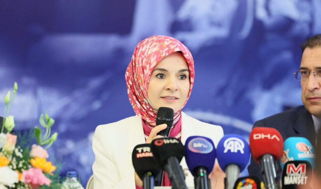 ANKARA, – AİLE ve Sosyal Hizmetler Bakanı Mahinur Özdemir Göktaş,