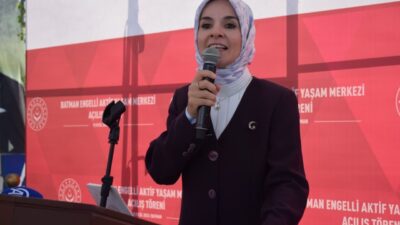 ENGELLİ AKTİF YAŞAM MERKEZİ’NİN AÇILIŞINA KATILDI Aile ve Sosyal Hizmetler