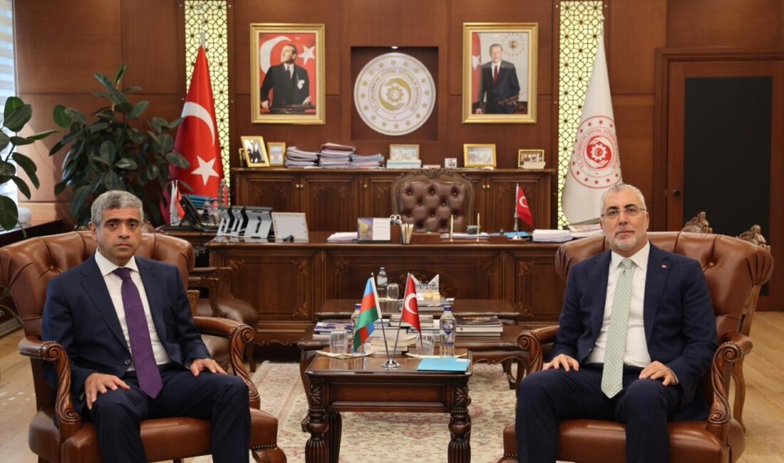 ANKARA, – ÇALIŞMA ve Sosyal Güvenlik Bakanı Vedat Işıkhan, Azerbaycan