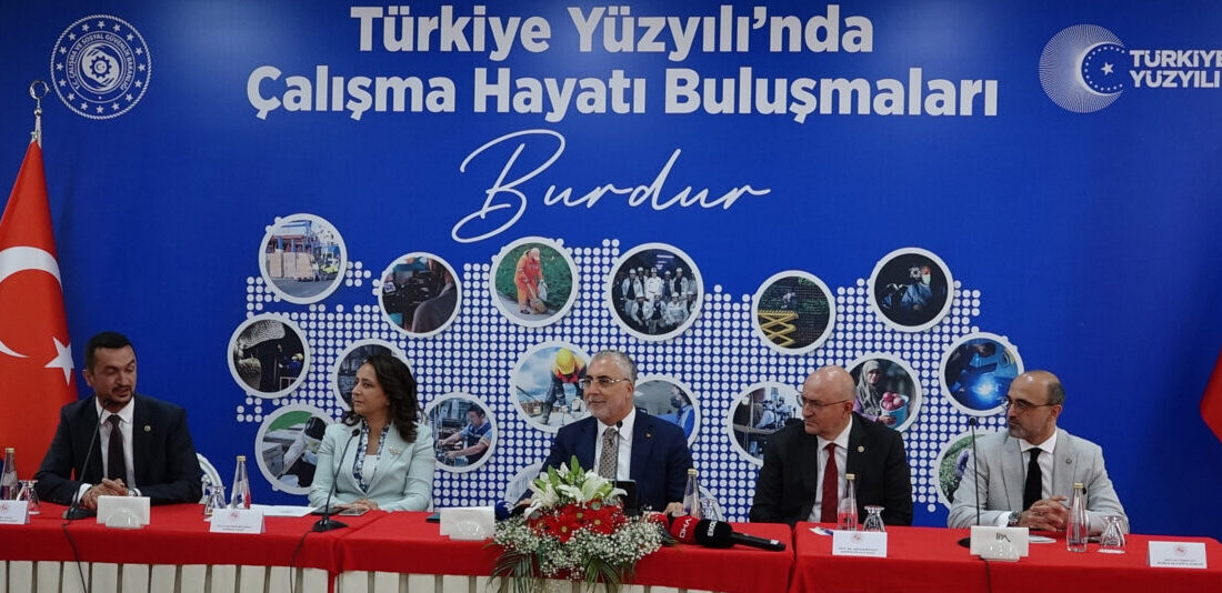 Mesut MADAN/BURDUR, – ÇALIŞMA ve Sosyal Güvenlik Bakanı Vedat Işıkhan,