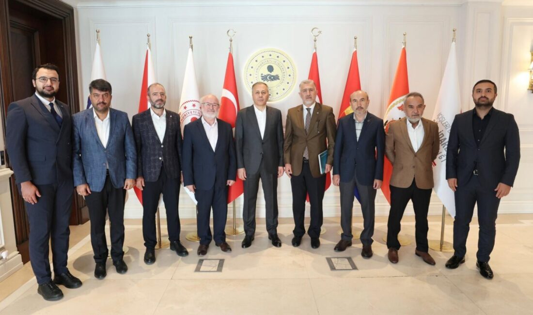 Bakan Yerlikaya, Ankara Filistin Dayanışma Platformu’nu kabul etti ANKARA, – İÇİŞLERİ Bakanı Ali Yerlikaya, Ankara Filistin Dayanışma Platformu