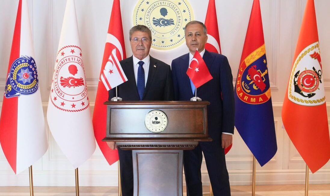 ANKARA, – İÇİŞLERİ Bakanı Ali Yerlikaya, Kuzey Kıbrıs Türk Cumhuriyeti