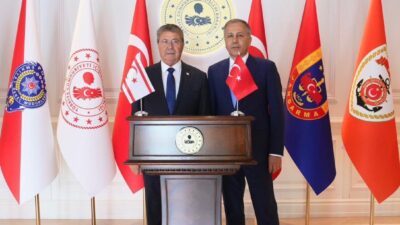 ANKARA, – İÇİŞLERİ Bakanı Ali Yerlikaya, Kuzey Kıbrıs Türk Cumhuriyeti