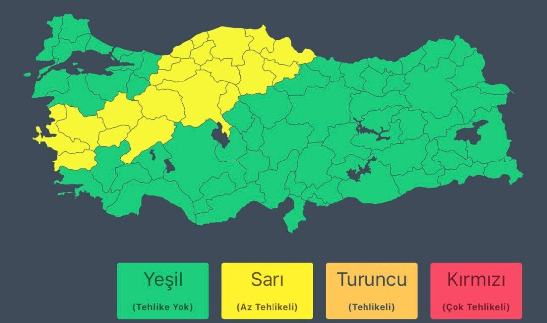 ANKARA, – İÇİŞLERİ Bakanlığı, bugün İç Ege, İç Anadolu ve