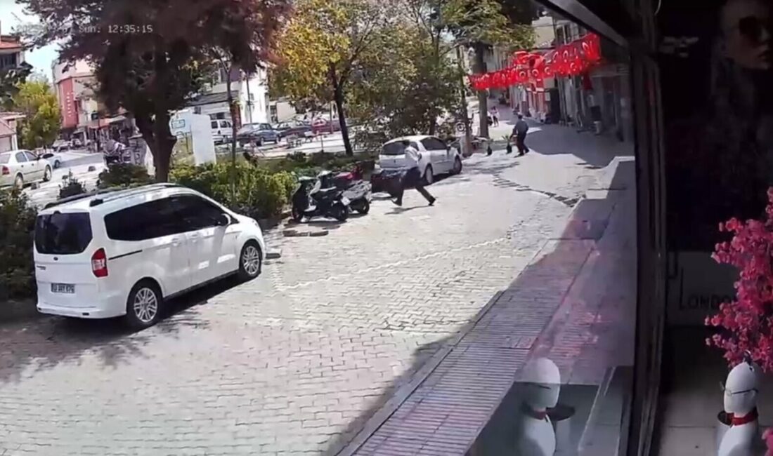 DEPREM ANI GÜVENLİK KAMERASINDA Balıkesir’in Sındırgı ilçesinde 6 dakika arayla