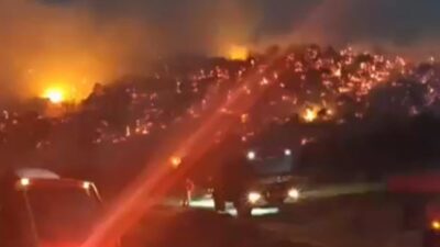 Ramazan FİLİZ/ DURSUNBEY (Balıkesir), – BALIKESİR’in Dursunbey ilçesinde çıkan orman