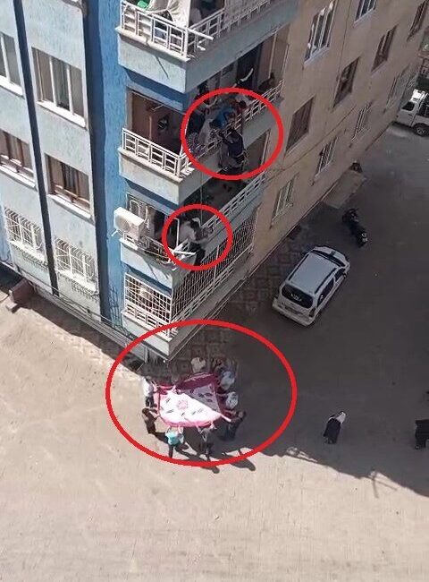 Gıyasettin TETİK/DİYARBAKIR, – DİYARBAKIR’da düşme tehlikesi geçiren Down sendromlu çocuğu,